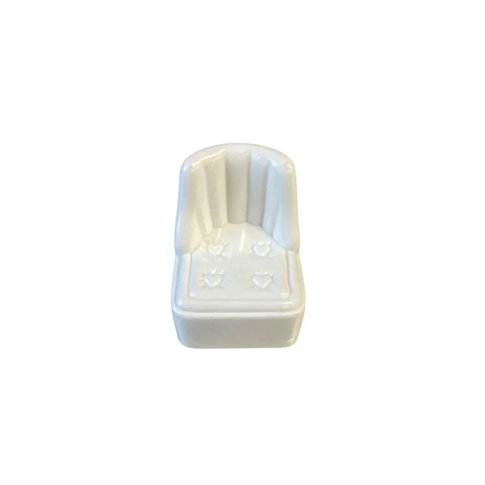 Fisher-Price Little People White Bathtub Dollhouse Furniture‎ Piece